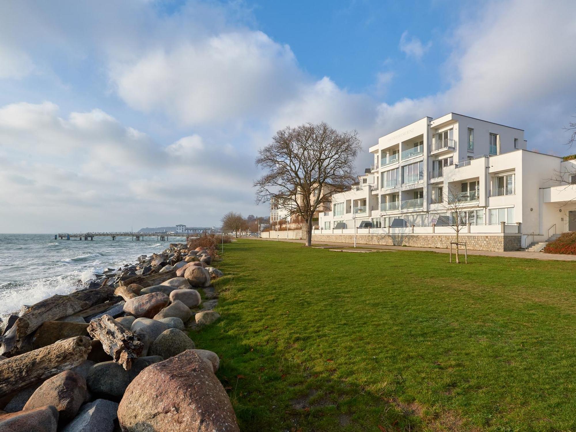 Ostseeresidenz Sassnitz - Wg 5 Mit Sauna, Terrasse, Meerblick Exterior foto